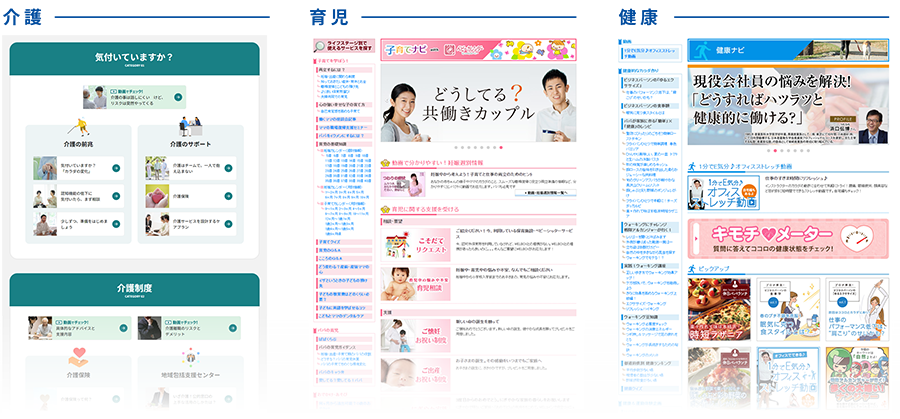 情報集約による発信